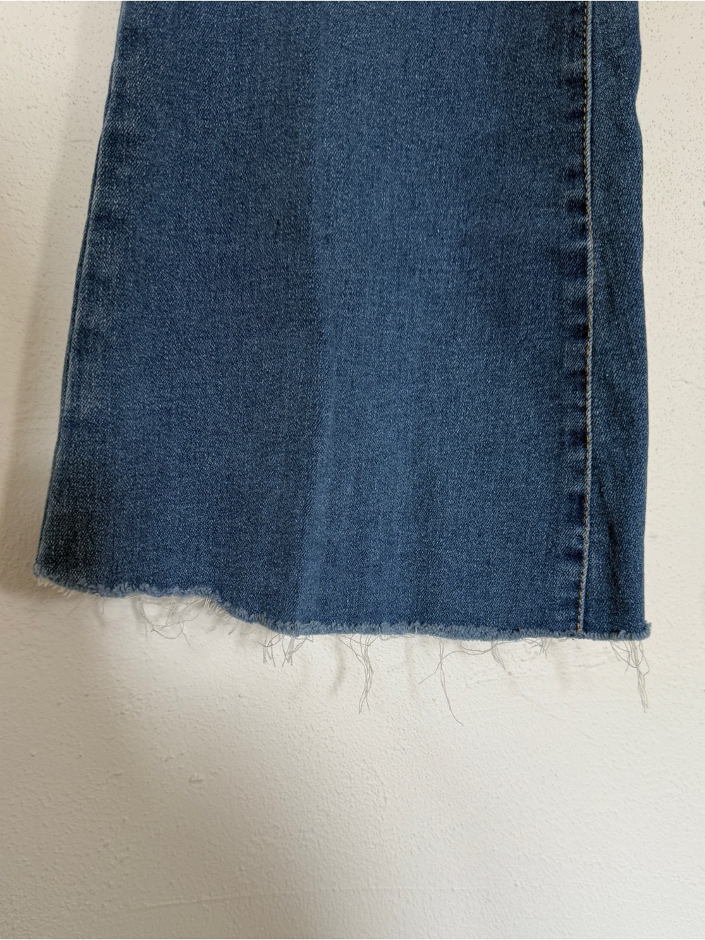Almost Famous Distressed Flare Jeans - Picture 6 of 9